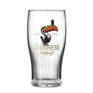 Guinness Toucan Pint Glass Est. 1759 Irish Stout Beer Barware Pub 20 Oz Home